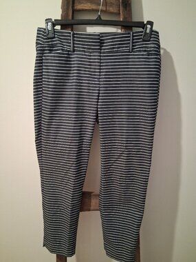 Ann Taylor LOFT Marisa Size 4 Cropped Ankle Riveria Pants
